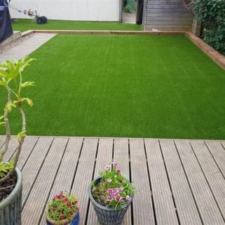 Motifs de jardin en gazon artificiel