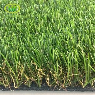 Herbe synthétique verte
