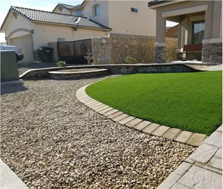 Herbe de pampa artificielle pour cour